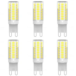 6pcs 3 W LED Candle Lights LED Corn Lights 400 lm G9 T 45 LED Beads SMD 2835 110-130 V 200-240 V