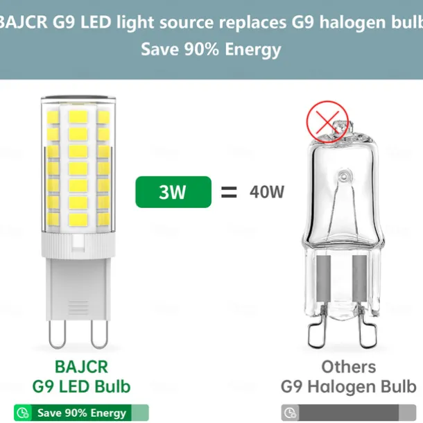 6pcs 3 W LED Candle Lights LED Corn Lights 400 lm G9 T 45 LED Beads SMD 2835 110-130 V 200-240 V