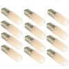12pcs 1.5 W LED Globe Bulbs 90 lm E14 E12 T10 2 LED Beads Warm White White 180-265 V