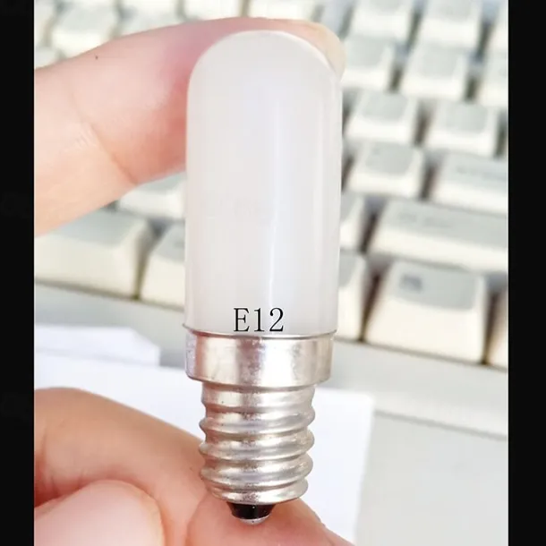 12pcs 1.5 W LED Globe Bulbs 90 lm E14 E12 T10 2 LED Beads Warm White White 180-265 V