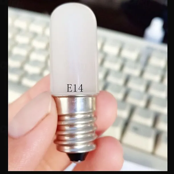 12pcs 1.5 W LED Globe Bulbs 90 lm E14 E12 T10 2 LED Beads Warm White White 180-265 V