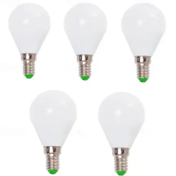 5pcs 7 W LED Globe Bulbs 800 lm E14 E26 / E27 G45 12 LED Beads SMD 2835 Decorative Warm White Cold White 220-240 V 110-130 V / 5 pcs / RoHS / CCC / ERP / LVD