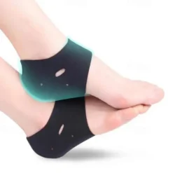 2pcs Adjustable Heel Protection Socks for Pain Relief - Breathable Pads for Men and Women, Perfect for Plantar Fasciitis, Heel Spur, and Foot Recovery Support