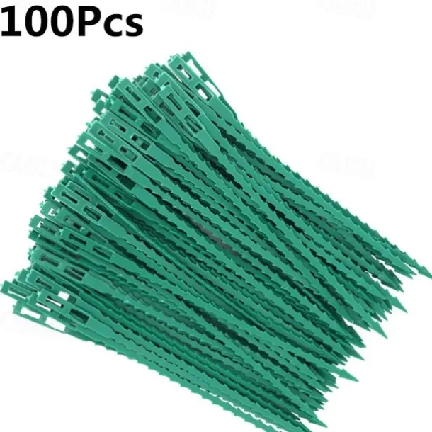 100Pcs Adjustable Plant Ties Garden Plant Twist Ties Planting Supples Garden Tools