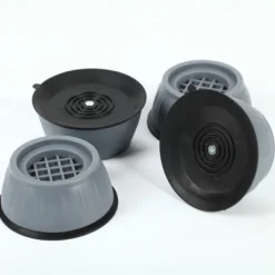 4Pcs Anti Vibration Feet Pads Rubber Mat Slipstop Silent Universal Washing Machine Refrigerator Support Dampers Stand