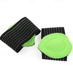 2pcs Arch Support((Mens 5-10/ Womens 7-12) Thick & Soft Compression Cushioned Support Sleeves Foot Pain Relief Cushions Universal Size For Men And Women
