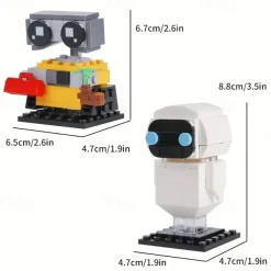 155pcs Building Blocks Dolls Educational Toys Gifts Learning Toys Set Home Decor Christmas /Halloween/ Thanksgiving Day Gift Bag Packing