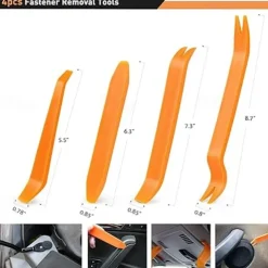 240PCS Bumper Retainer Clips Car Plastic Rivets Fasteners Push Retainer Kit Most Popular Sizes Auto Push Pin Rivets Set -Door Trim Panel Fender Clips for GM Ford Toyota Honda Chrysler