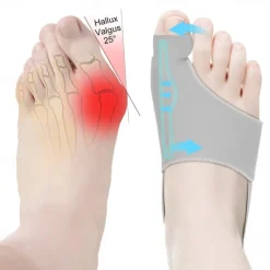 2Pcs Bunion Corrector for Women Men Big Toe Straightener Bunions Correction Women Men Bunion Splint Bunion Pads for Bunions Relief Hallux Valgus Pain Relief Comfortable Breathable for Day Night