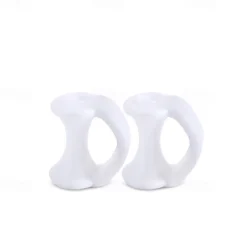 2PCS Bunionette Corrector Pads Small Pinky Toe Tailors Bunion Pain Relief Protectors with Premium Gel Cushions - Best Foot Orthotics and Toe Straightener Sleeve. Unisex