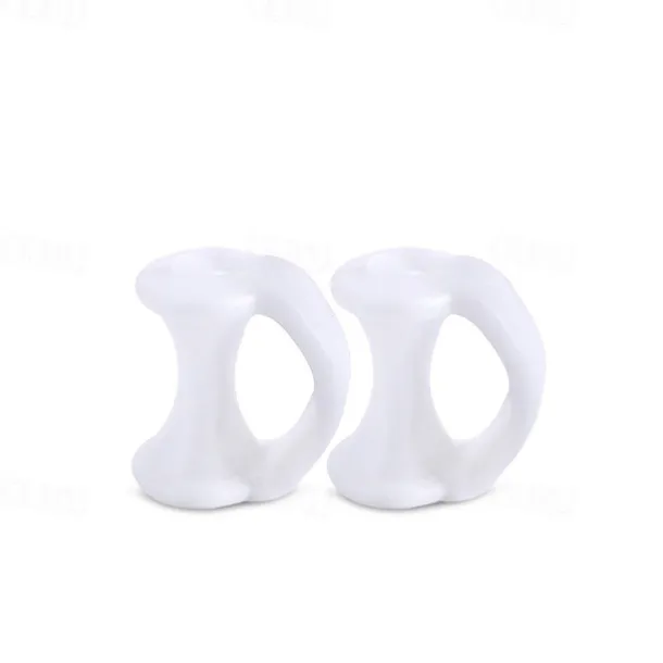 2PCS Bunionette Corrector Pads Small Pinky Toe Tailors Bunion Pain Relief Protectors with Premium Gel Cushions - Best Foot Orthotics and Toe Straightener Sleeve. Unisex