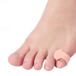 2PCS Bunionette Corrector Pads Small Pinky Toe Tailors Bunion Pain Relief Protectors with Premium Gel Cushions - Best Foot Orthotics and Toe Straightener Sleeve. Unisex