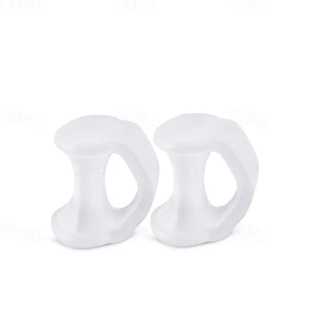 2PCS Bunionette Corrector Pads Small Pinky Toe Tailors Bunion Pain Relief Protectors with Premium Gel Cushions - Best Foot Orthotics and Toe Straightener Sleeve. Unisex