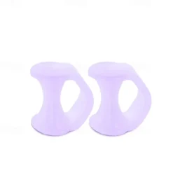 2PCS Bunionette Corrector Pads Small Pinky Toe Tailors Bunion Pain Relief Protectors with Premium Gel Cushions - Best Foot Orthotics and Toe Straightener Sleeve. Unisex