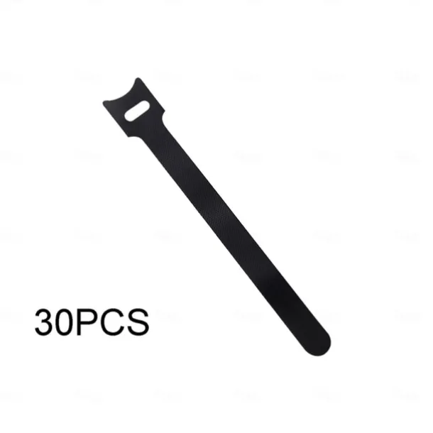 30pcs Cable Organizer - Reusable Self-Gripping Cable Ties for Charger Management, Wire Bundling, Storage, Suitable for Home, Office, Desk Cable Organization