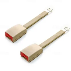 2pcs Car Auto Seat Belt Extender Extention Buckle Safety Clip Universal Safety Seatbelt Auto Interior Modeling Safety Clip