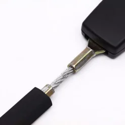 2Pcs Car Auto Seat Belt Extender Extention Buckle Safety Clip 25CM*5CM Universal Safety Seatbelt Auto Interior Modeling Safety Clip For 21mm Locking Tab Car Accessory