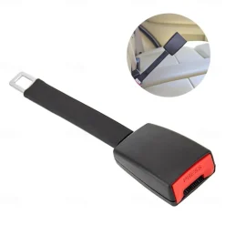 2pcs Car Auto Seat Belt Extender Extention Buckle Safety Clip Universal Safety Seatbelt Auto Interior Modeling Safety Clip
