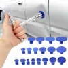 19pcs Car Dent Repair Tool Set Sheet Metal Repair Equipment and Hail Damage Repair Pad Kit