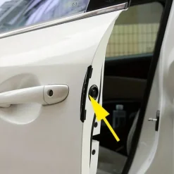 4PCS Car Door Edge Protectors - Anti-Scratch Collision Guard Stickers, Abrasion-Resistant Vehicle Door Protective Strips