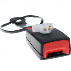 2PCs Car Seat Belt Lock Universal Auto Car Safety Seat Lock Camlock Car Seat Belt Buckle Socket Plug Connector Car Accessories Replacement Part