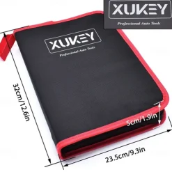 19PCS Car Trim Removal Tools Kit & Storage Pouch Plastic Stereo Audio Radio Remover Door Panel Dashboard Interior Pry Bar Molding Clip Pliers Upholstery Installer