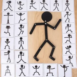 24pcs Creativity Matching Puzzles Game Wooden Toys Educational Toys Training Kids Hand-eye-Brain Coordination Observation Concentration Toys Halloween Christmas and Thanksgiving Day gift