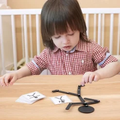 24pcs Creativity Matching Puzzles Game Wooden Toys Educational Toys Training Kids Hand-eye-Brain Coordination Observation Concentration Toys Halloween Christmas and Thanksgiving Day gift