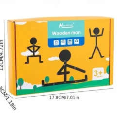 24pcs Creativity Matching Puzzles Game Wooden Toys Educational Toys Training Kids Hand-eye-Brain Coordination Observation Concentration Toys Halloween Christmas and Thanksgiving Day gift