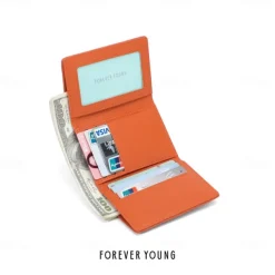 1pcs Credit Card Holder Wallet PU Leather Name Card Holder Pocket Credit Card Protector for Women Men Kids