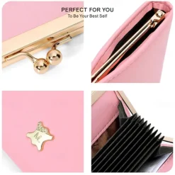 1pcs Credit Card Holder Wallet Desk Business Card Holder Business Card Holder Case PU Leather Name Card Holder Pocket Credit Card Protector for Women