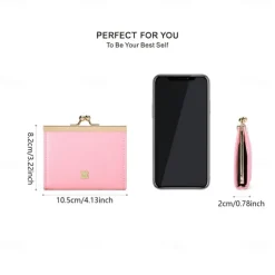 1pcs Credit Card Holder Wallet Desk Business Card Holder Business Card Holder Case PU Leather Name Card Holder Pocket Credit Card Protector for Women