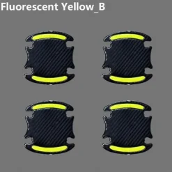 8PCS Decal Tape Open Stickers Car Door Auto Reflective 3D Universal Car Accessories Strips Safety