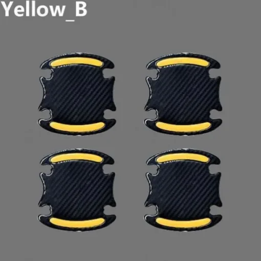 8PCS Decal Tape Open Stickers Car Door Auto Reflective 3D Universal Car Accessories Strips Safety
