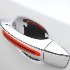 8PCS Decal Tape Open Stickers Car Door Auto Reflective 3D Universal Car Accessories Strips Safety