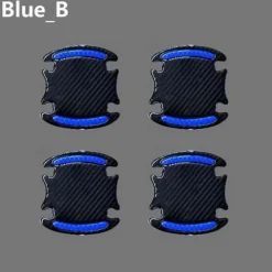 8PCS Decal Tape Open Stickers Car Door Auto Reflective 3D Universal Car Accessories Strips Safety