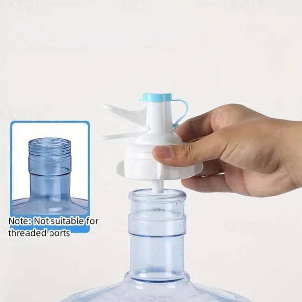 2pcs Detachable Iron Frame Pure Water Bucket Rack, Water Press Water Dispenser Faucet