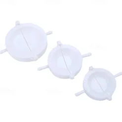 3pcs Dumpling Maker, Empanadas Press Mold Maker, Dumpling Mold For Pierogi, Pastelitos, Calzone, Turnovers, Chinese Dumpling, Kitchen Gadgets, Kitchen Supplies, Kitchen Stuff