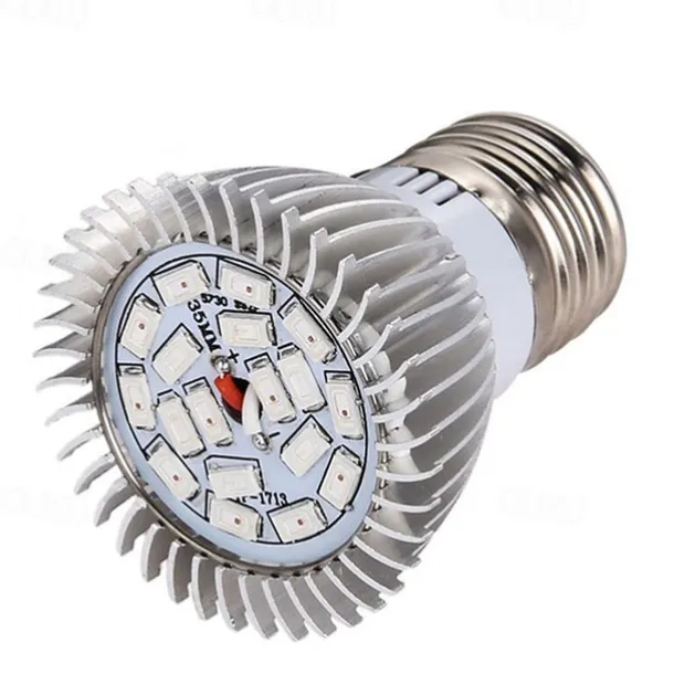 4pcs E14 LED Grow Light for Indoor Plants E27 Full Spectrum LED Plant Light Bulb 18W Fitolamp AC85-265V Red Blue UV IR Led Growing Lamp For Plants GU10