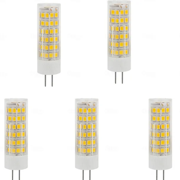 5PCS E14 LED Light Bulb 7W G4 LED Bulb Equivalent Halogen Bulbs 70W E14 Small Edison Screw Cooker Hood Bulb for Home Lighting Fridge AC220-240V