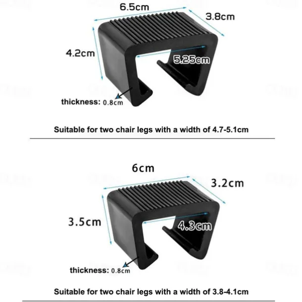 8pcs Extra Strong Connectors Garden Furniture Clips Polyrattan Furniture Clips for Lounge Set Clips Clips for Garden Furniture Set Module Outdoor Couch Patio Furniture