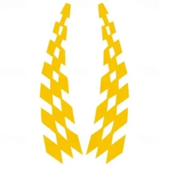 4PCS Fashion Racing Car Stickers Checkered Flag Car Accessories Waterproof Vinyl Decal