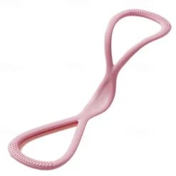 3pcs Figure 8 Exercise Resistance Bands with Handles for Women Men Arms Shoulders Back Legs Keep Shaped, Full Body Fitness Workout Yoga Pulling Rope for Home Gym, 15/25/35 Lbs Elastic Set