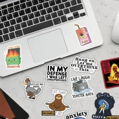 150pcs Funny Stickers for Adults, Suitable For Bumpers,Safety Helmets,Water Bottles,Colleagues,Computers Vinyl Waterproof Decals