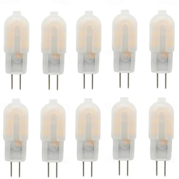 10pcs G4 AC/DC12V DC12V LED Light 12leds SMD 2835 Bulb Lamparas Spotlight Replace Halogen Lamp For Home Chandelier