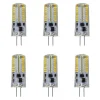 6pcs G4 LED Bi-pin Lights 480Lumens 5W 64LED Beads SMD 3014 12 V