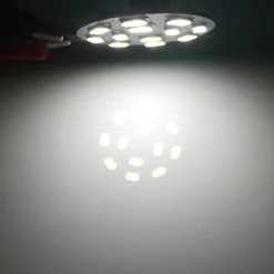 4Pcs G4 LED Bulb 30 Watt Equivalent Bi-Pin LED Disc JC Side Pin 12V-24VDC Low Volt CRI85 300 Lumens White/Warm/Green/Red/Yellow/Blue
