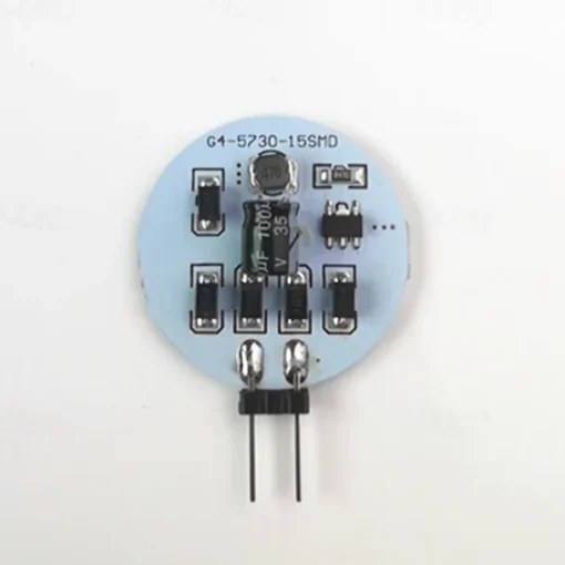 4Pcs G4 LED Bulb 30 Watt Equivalent Bi-Pin LED Disc JC Side Pin 12V-24VDC Low Volt CRI85 300 Lumens White/Warm/Green/Red/Yellow/Blue