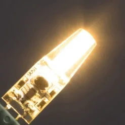 10PCS G4 LED Bulb 3W Equivalent to G4 Halogen Bulb 30W Mini G4 LED Light Bulb Warm whit 3000K Daylight White 6000K G4 Base DC 12V