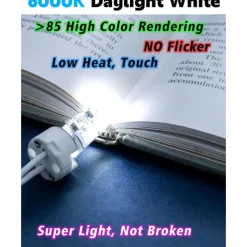 10pcs G4 LED Light Bulb 2W Equivalent to Halogen Bulb 20W T3 JC Type Bi-Pin G4 Base AC/DC 12V for RV Interior Boat Yacht Courtyard Path Not-Dimmable